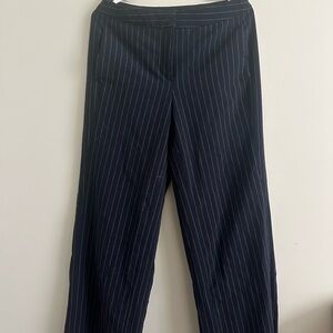 Victoria's Secret Navy and White Striped Pants